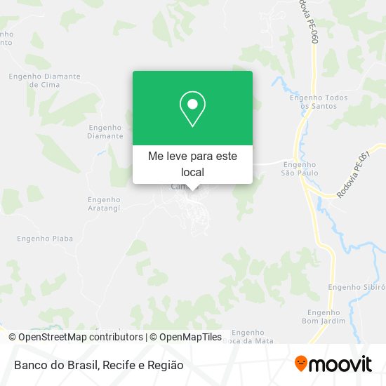 Banco do Brasil mapa