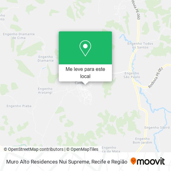 Muro Alto Residences Nui Supreme mapa