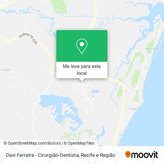 Davi Ferreira - Cirurgião-Dentista mapa