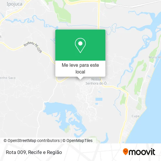 Rota 009 mapa