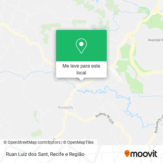 Ruan Luiz dos Sant mapa