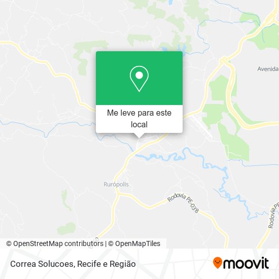 Correa Solucoes mapa