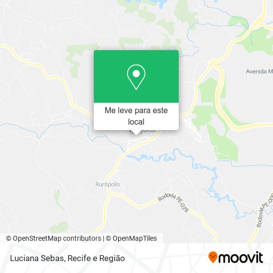 Luciana Sebas mapa