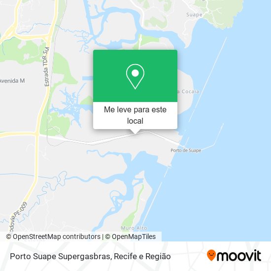 Porto Suape Supergasbras mapa