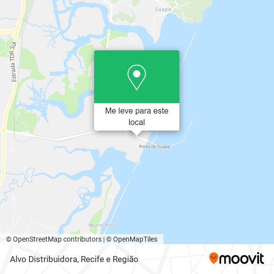 Alvo Distribuidora mapa