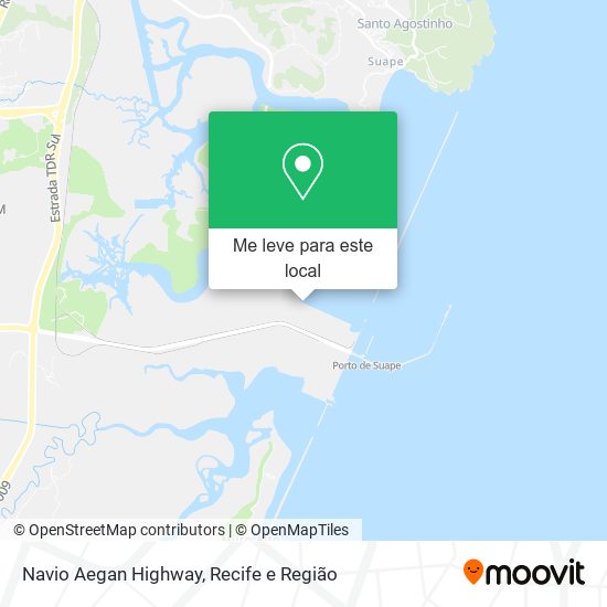 Navio Aegan Highway mapa