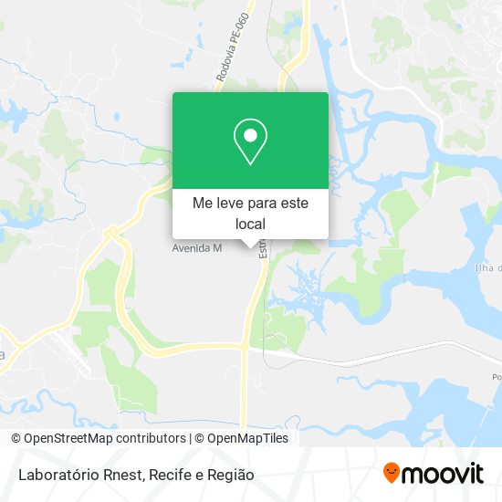 Laboratório Rnest mapa