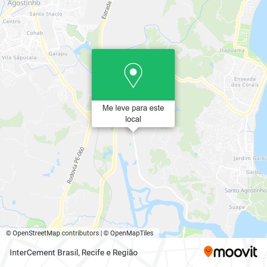 InterCement Brasil mapa