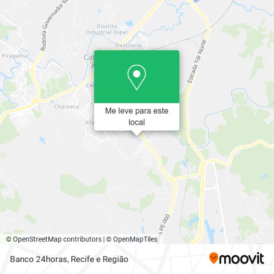 Banco 24horas mapa