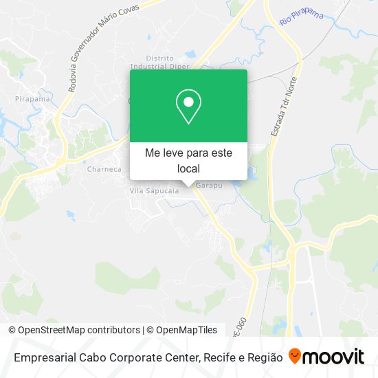 Empresarial Cabo Corporate Center mapa