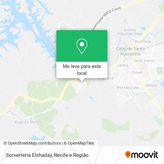 Sorverteria Elshaday mapa
