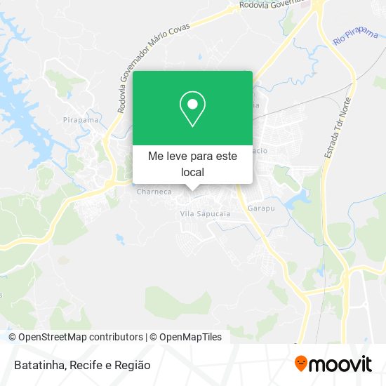 Batatinha mapa