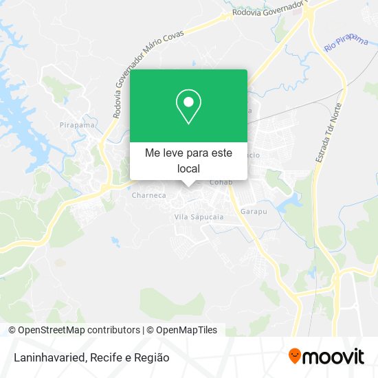 Laninhavaried mapa
