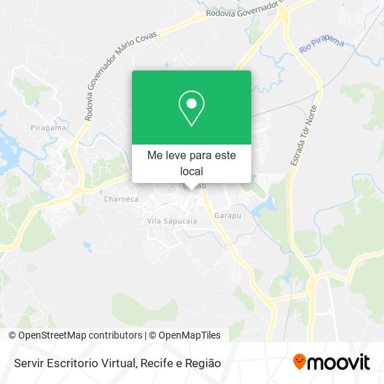 Servir Escritorio Virtual mapa