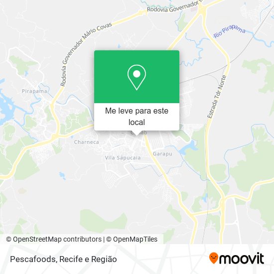 Pescafoods mapa