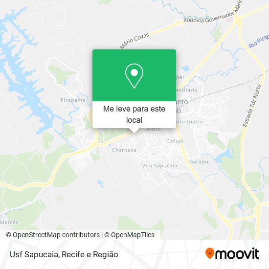 Usf Sapucaia mapa