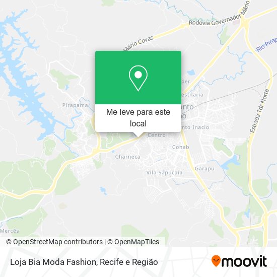 Loja Bia Moda Fashion mapa