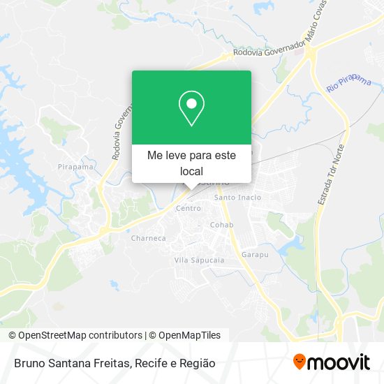 Bruno Santana Freitas mapa