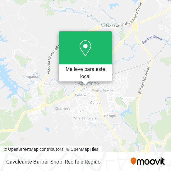 Cavalcante Barber Shop mapa