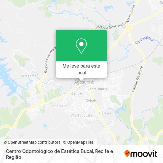 Centro Odontológico de Estética Bucal mapa