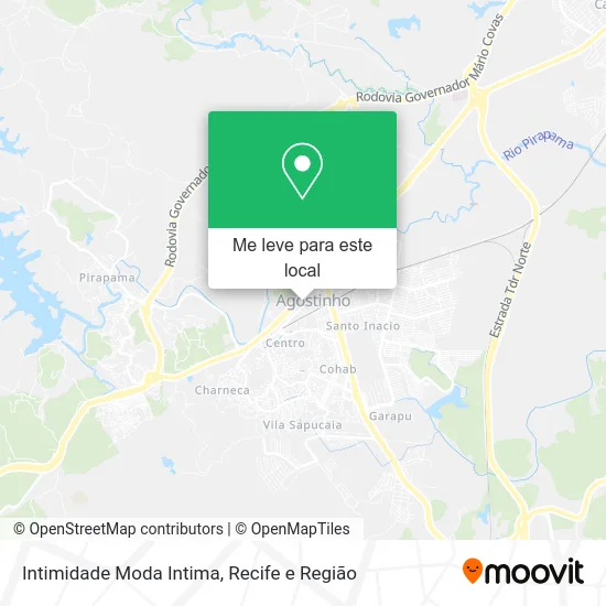Intimidade Moda Intima mapa