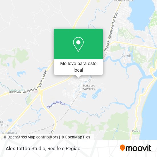 Alex Tattoo Studio mapa