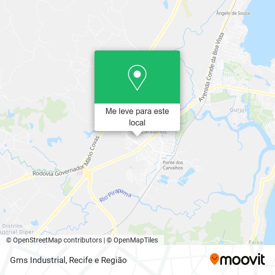 Gms Industrial mapa