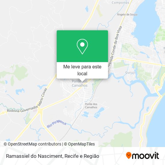 Ramassiel do Nasciment mapa