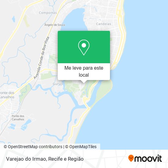 Varejao do Irmao mapa