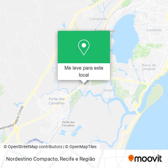 Nordestino Compacto mapa