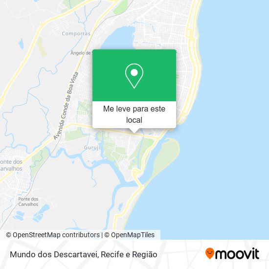 Mundo dos Descartavei mapa