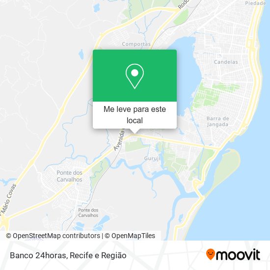 Banco 24horas mapa