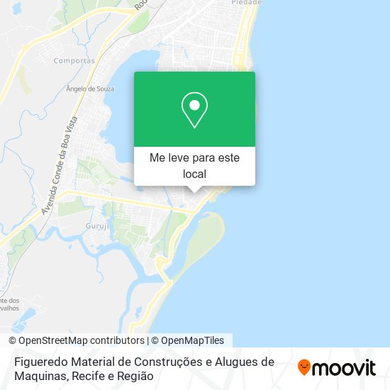 Figueredo Material de Construções e Alugues de Maquinas mapa