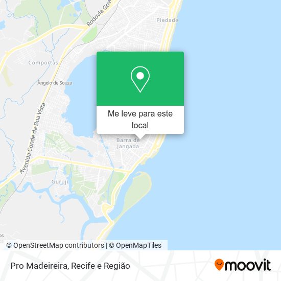 Pro Madeireira mapa