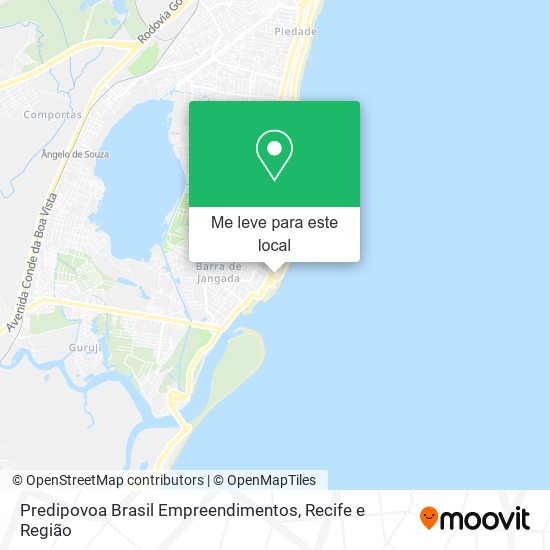 Predipovoa Brasil Empreendimentos mapa