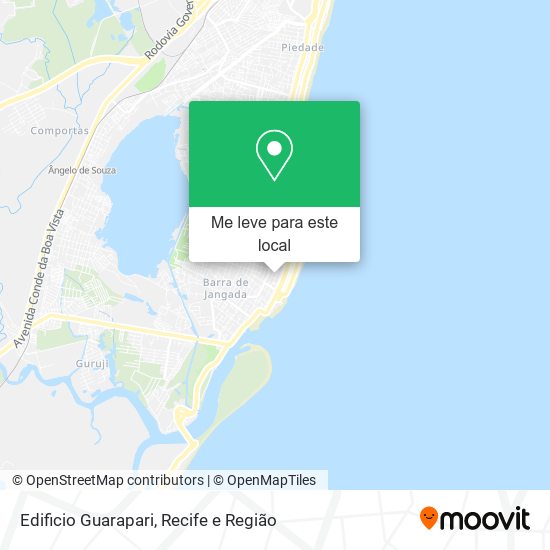 Edificio Guarapari mapa