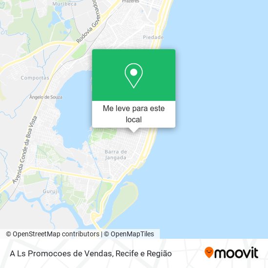A Ls Promocoes de Vendas mapa
