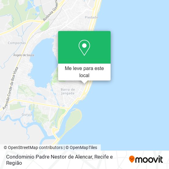 Condominio Padre Nestor de Alencar mapa
