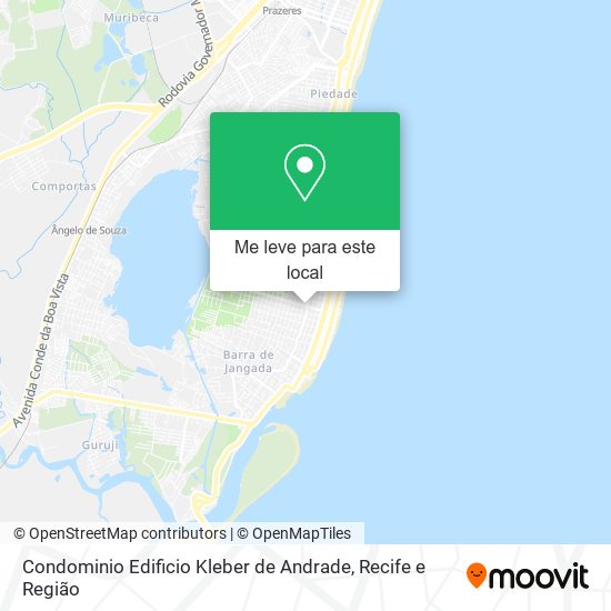 Condominio Edificio Kleber de Andrade mapa