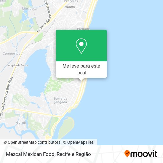 Mezcal Mexican Food mapa