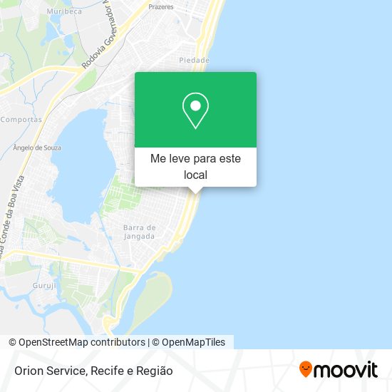 Orion Service mapa