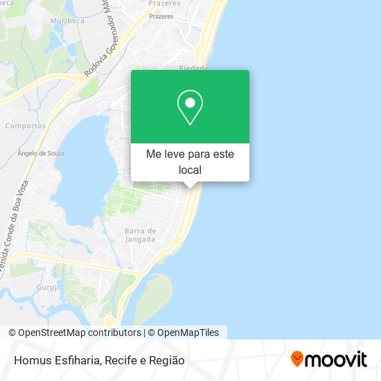 Homus Esfiharia mapa