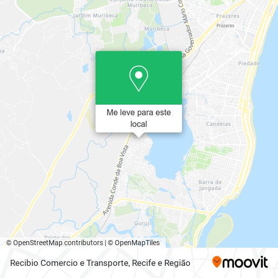Recibio Comercio e Transporte mapa
