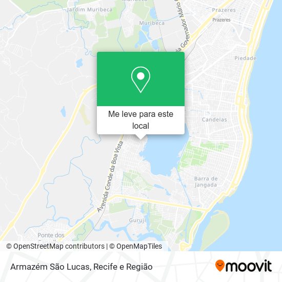 Armazém São Lucas mapa