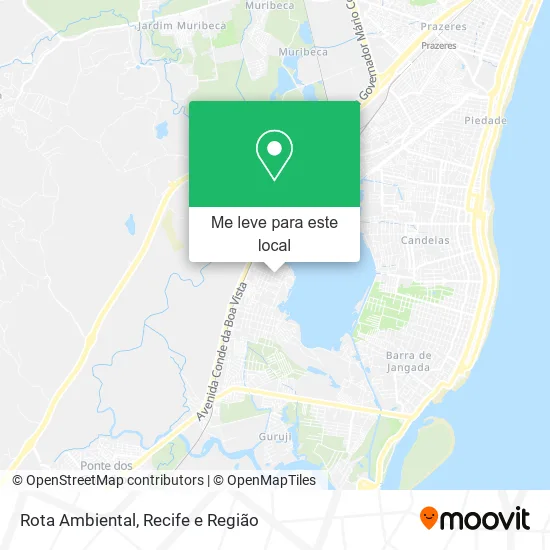 Rota Ambiental mapa