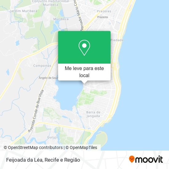 Feijoada da Léa mapa