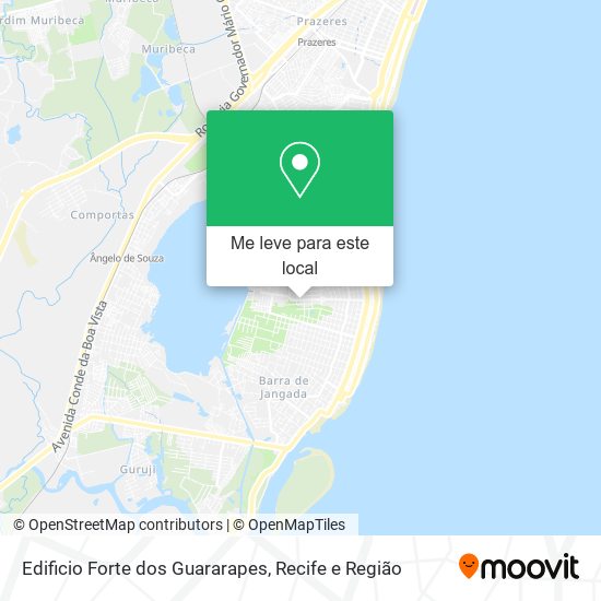 Edificio Forte dos Guararapes mapa