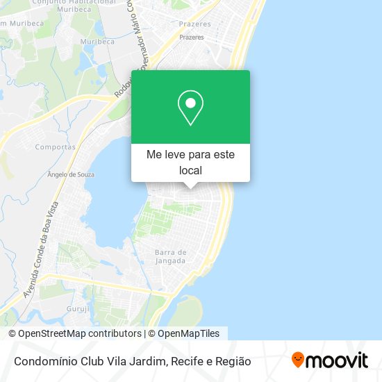Condomínio Club Vila Jardim mapa