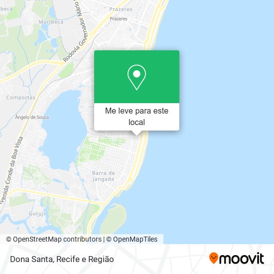 Dona Santa mapa