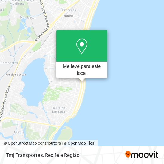Tmj Transportes mapa